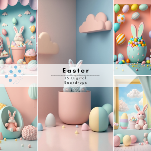 15 Easter Bunny Backdrops